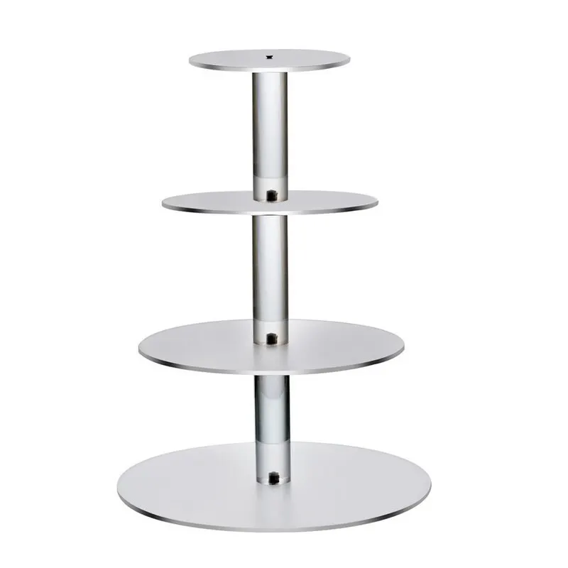 4 tiers Multilayer Cake Stand Set For Wedding Cake Display Stand Round Holder Birthday Party Decorations Sugarcrafts Display Stands 7 - Цвет: 4 tiers