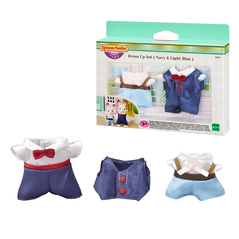 Комплект аксессуаров для кукольного домика Sylvanian Families темно-синий светильник