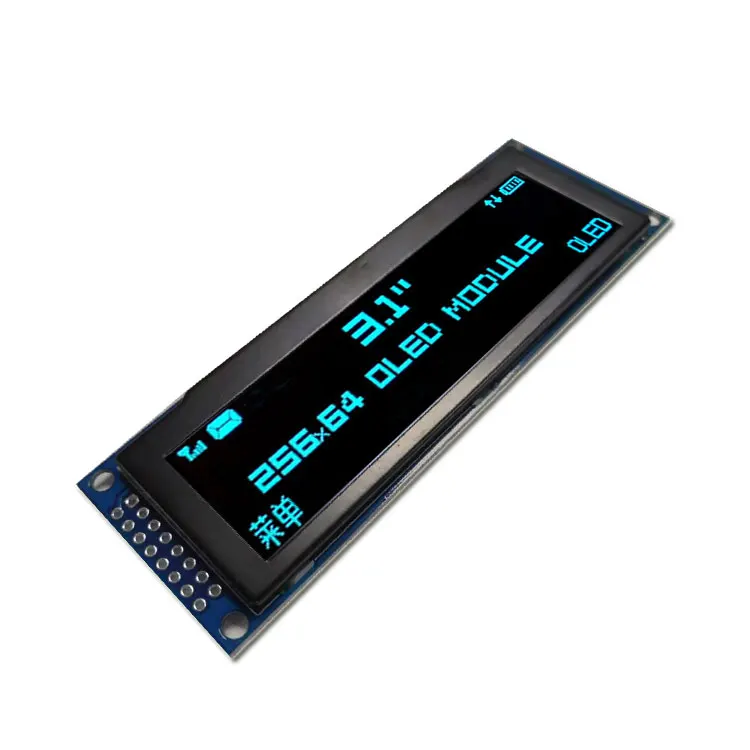 1 шт. настоящий oled-дисплей 3,1" 256*64 25664 точек Графический ЖК-модуль дисплей экран LCM SSD1322 контроллер Поддержка SPI