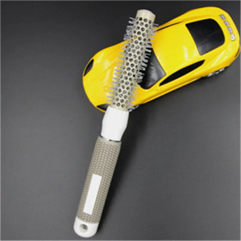 Круглая щетка для волос керамическая и нейлоновая вьющаяся расческа Массажная