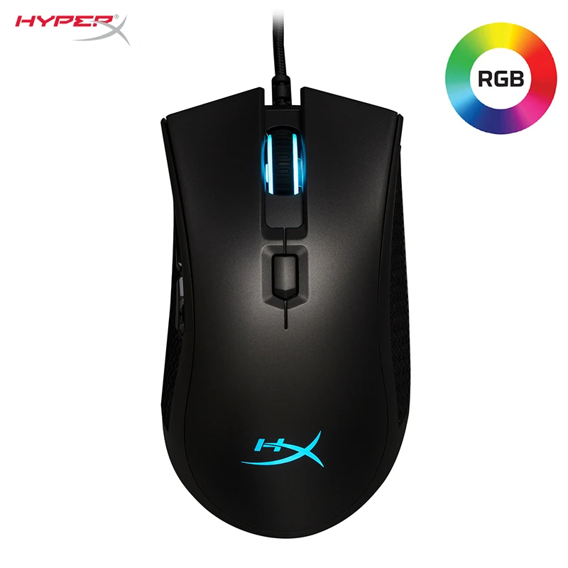 Enlarge HyperX Pulsefire FPS Pro RGB Gaming Mouse top-tier FPS performance Pixart 3389 sensor with native DPI up to 16000 mice NEW