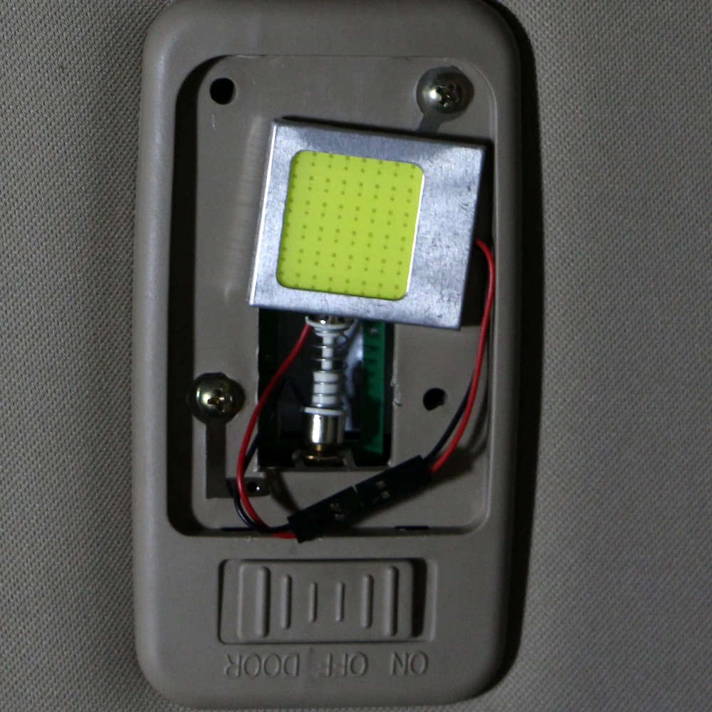 YM E-Bright 2 шт. светодиодный 48 SMD COB Чип Светодиодный 12 В DC алюминиевый корпус