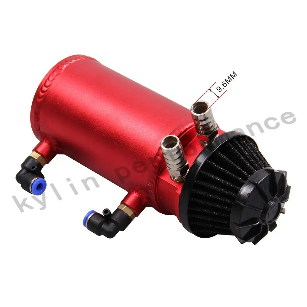 KYLIN-алюминиевый черный/красное масло резервуар для ловли резервуара с фильтр