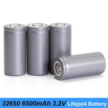 32650 3 2 v 6500mAh lifepo4 аккумуляторная батарея LiFePO4 5C разрядная для