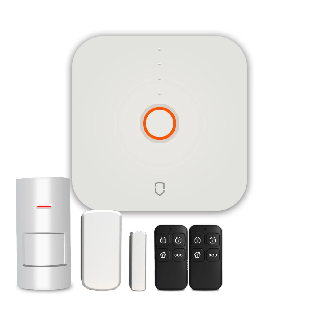 Wolf-Guard WS1N 2,4G Wifi беспроводная домашняя охранная сигнализация охранная система приложение Контроль Детектор движения датчик Охранная сигнализация система
