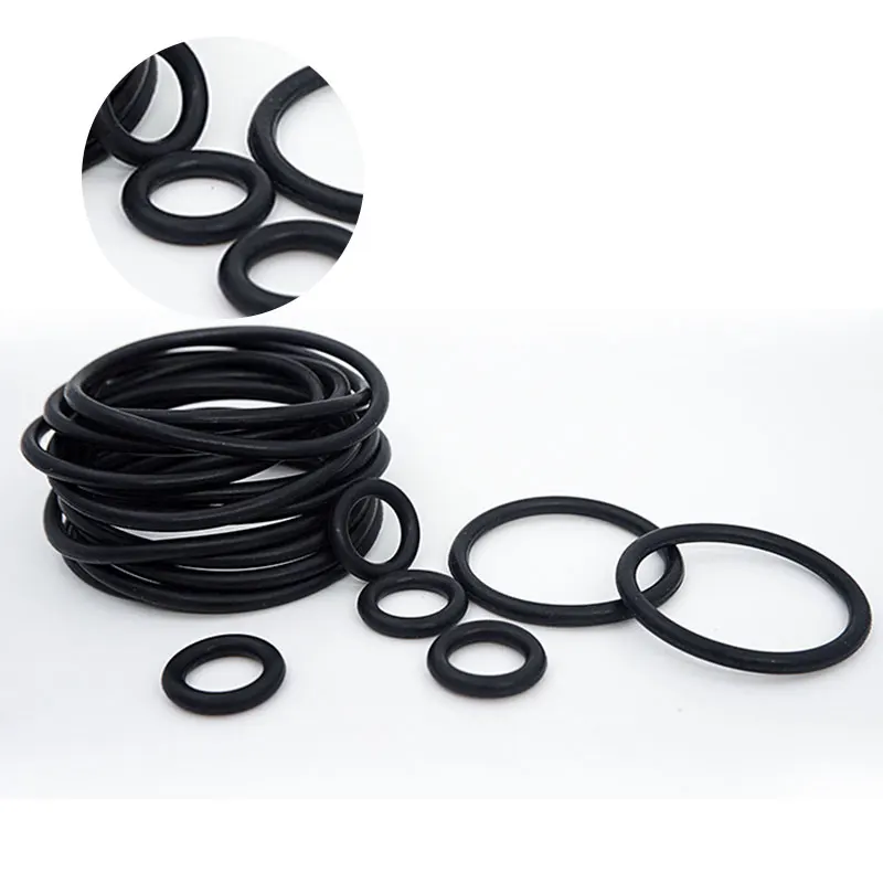 Уплотнительное кольцо 20 шт./лот черное уплотнительное из NBR толщина 2 4 мм