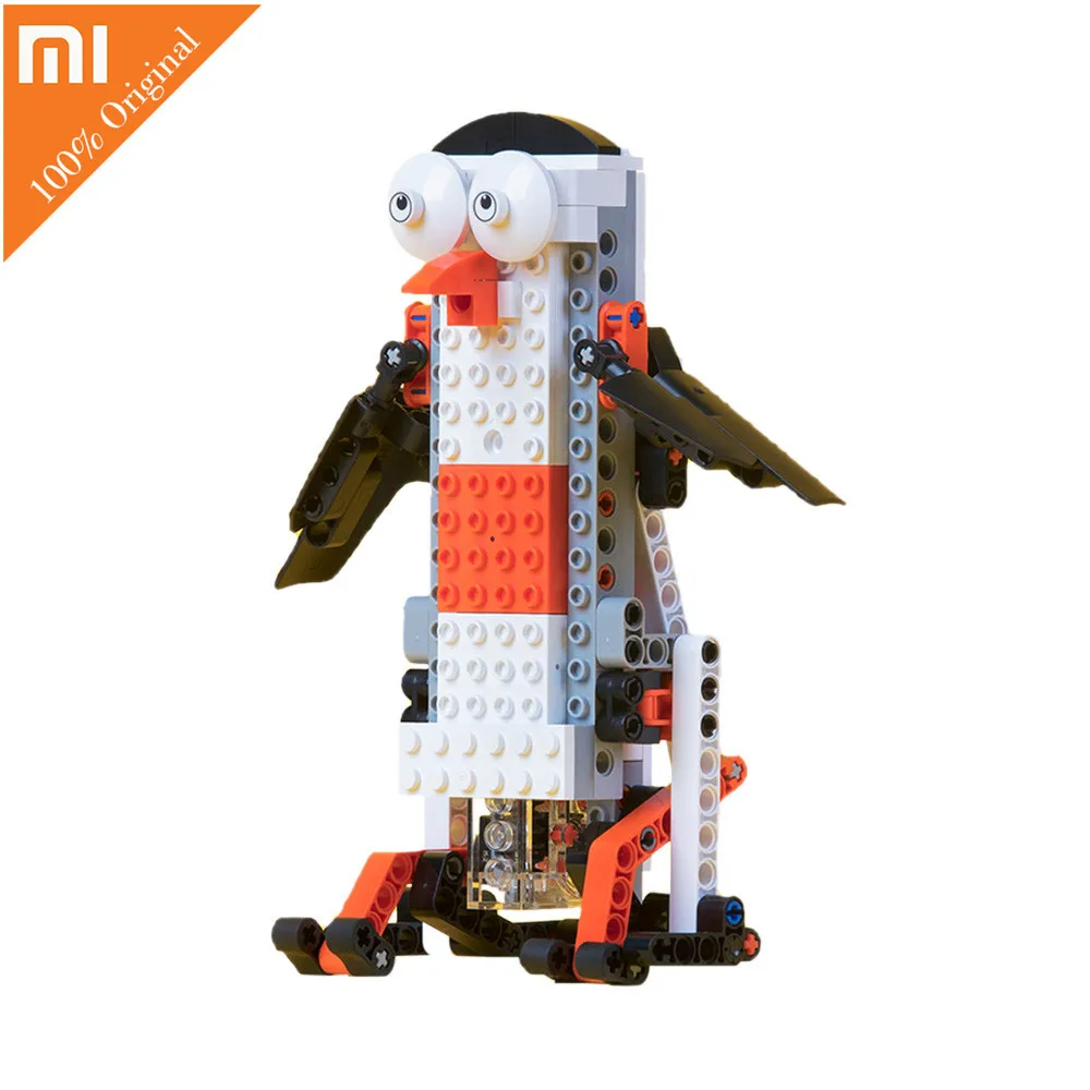 Xiaomi Mijia Mitu робот умные строительные блоки робота 305 кирпичи Bluetooth Мобильный пульт дистанционного управления телефоном приложение для Xiaomi умный дом - Цвет: White