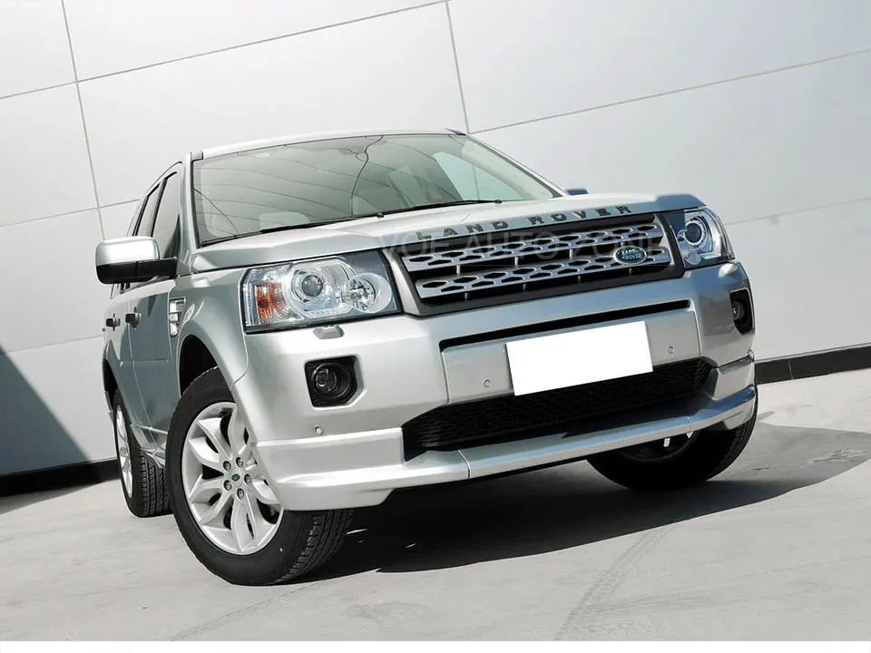 3 шт./компл. 2010- freelander 2 ABS пластик Неокрашенный передний бампер для Land Rover freelander 2