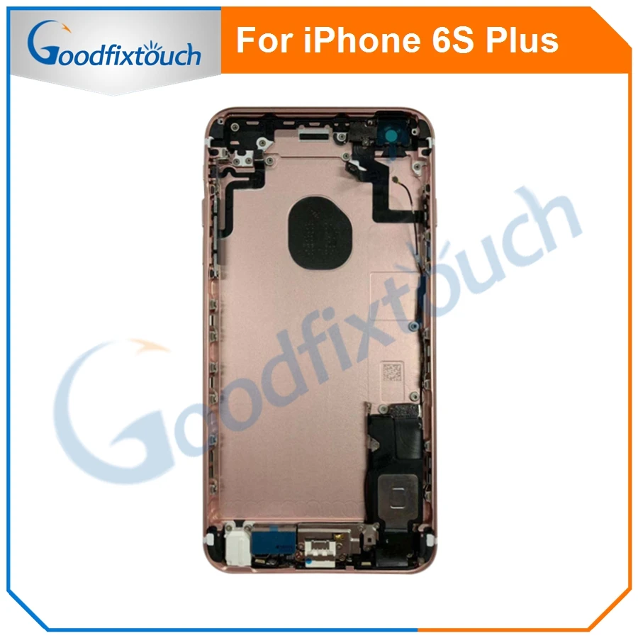 Для iPhone 6 S Plus 6splus задняя крышка батарейного отсека Корпус задняя крышка в сборе корпус батареи с гибким кабелем запасные части