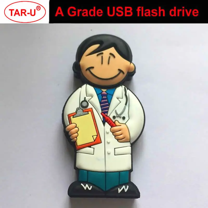 Красивое и привлекательное доктор девочка в виде медсестры USB3.0 флеш накопитель 64
