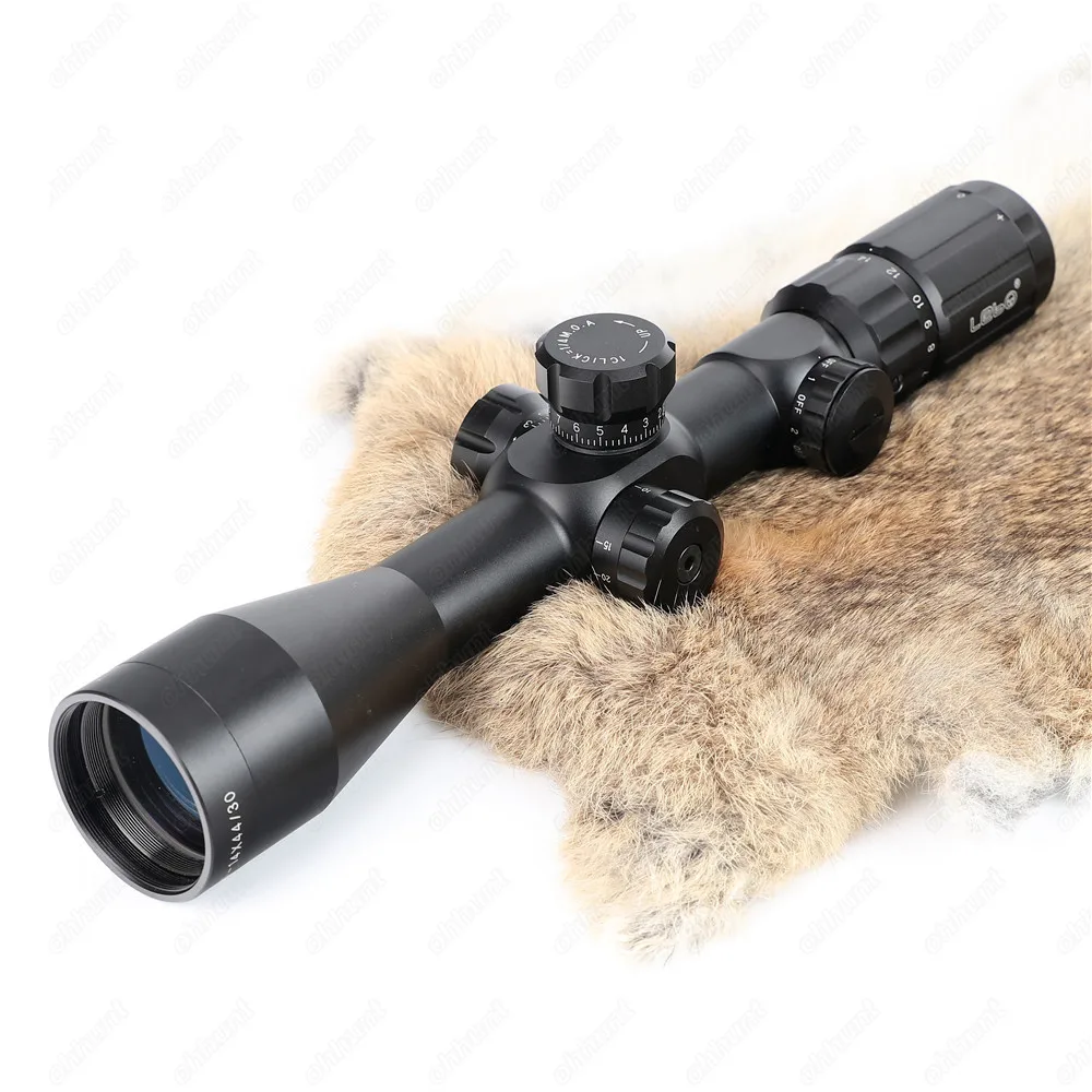 LEBO TP 4-14X44 SFIR красный освещенный прицел для стрельбы охотничий | Спорт и