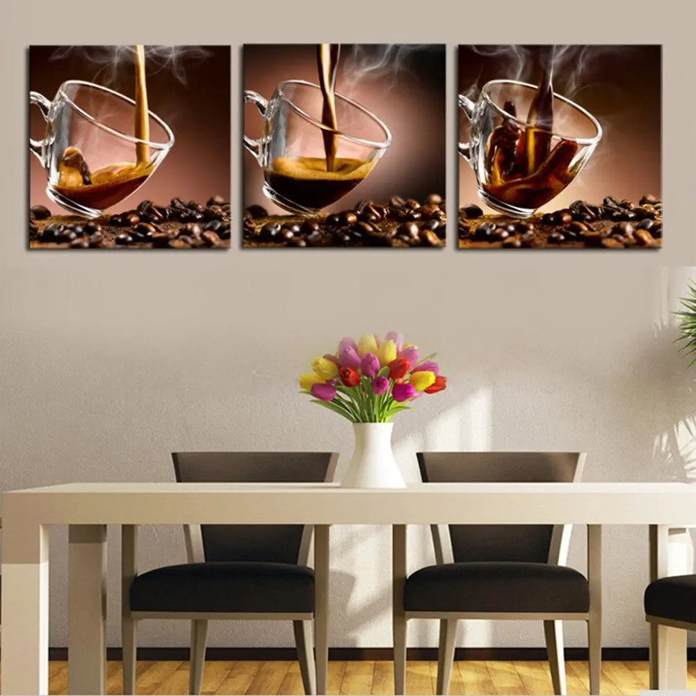 Декор Картина на холсте картина роскошное настенное искусство 3 предмета