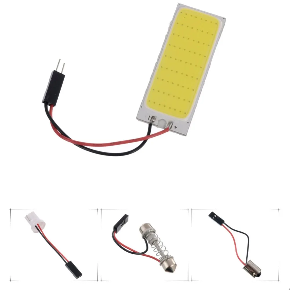 2019 белые Автомобильные светодиодные панели T10 36 SMD Cob 36SMD автомобильные лампы для