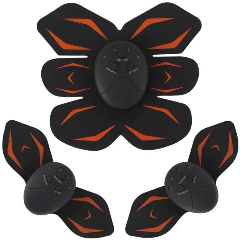 Умный стимулятор EMS Электрический массажер для тренировки мышц брюшной полости