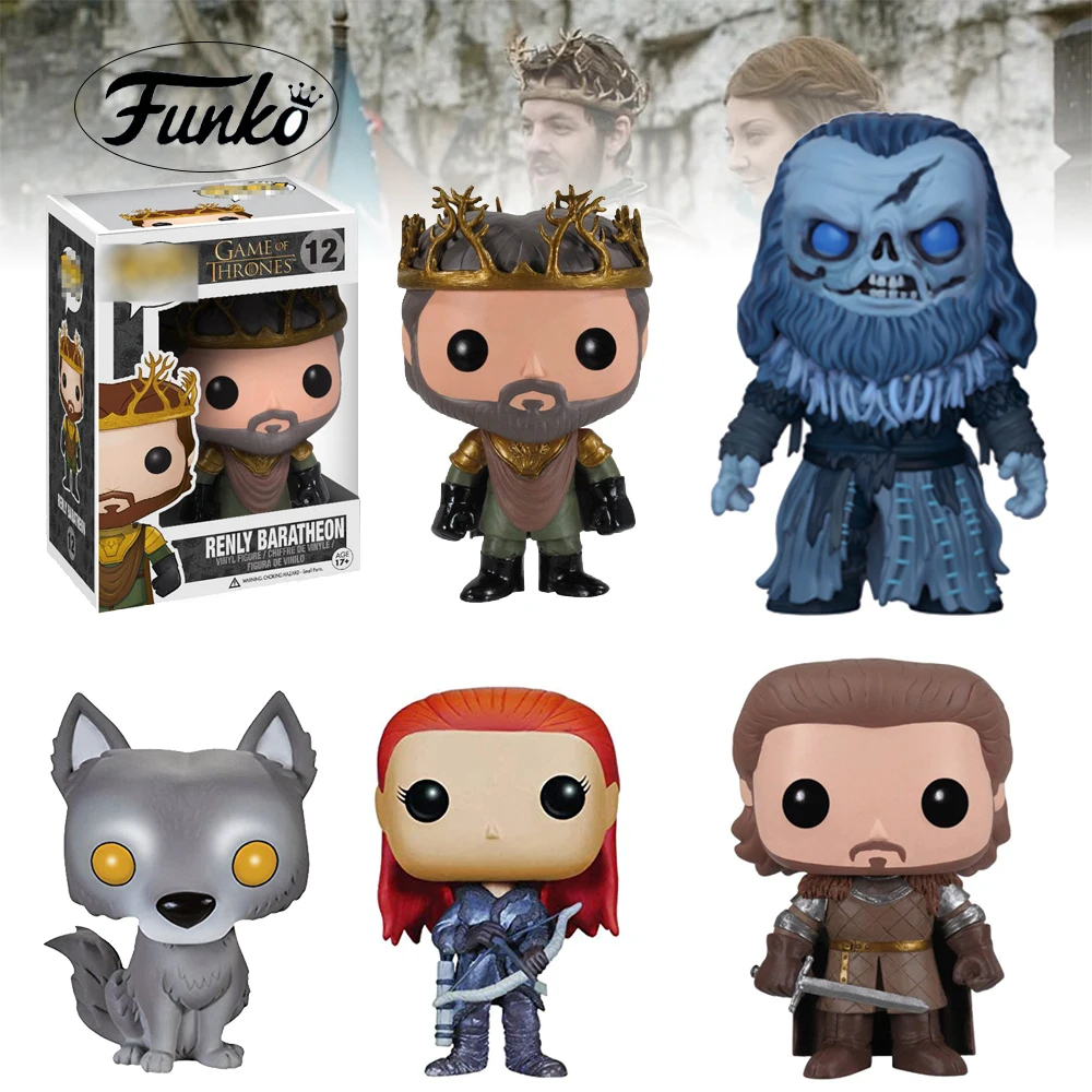 FUNKO POP Night King экшн фигурка игрушки коллекционный гигантский Уайт Игра престолов