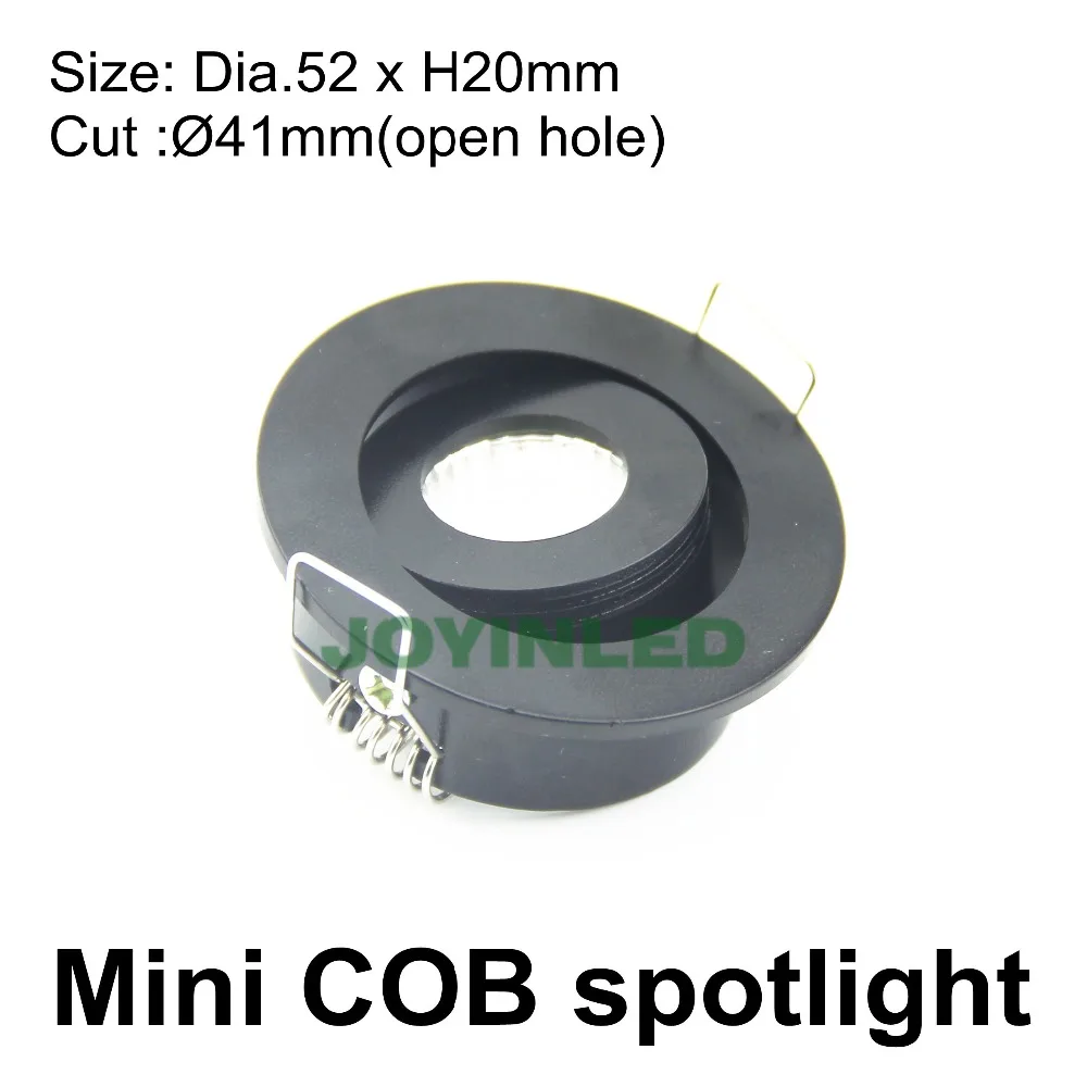 

2016 CE ROSH черный цвет 3*1W Круглый мини cob led spo светильник