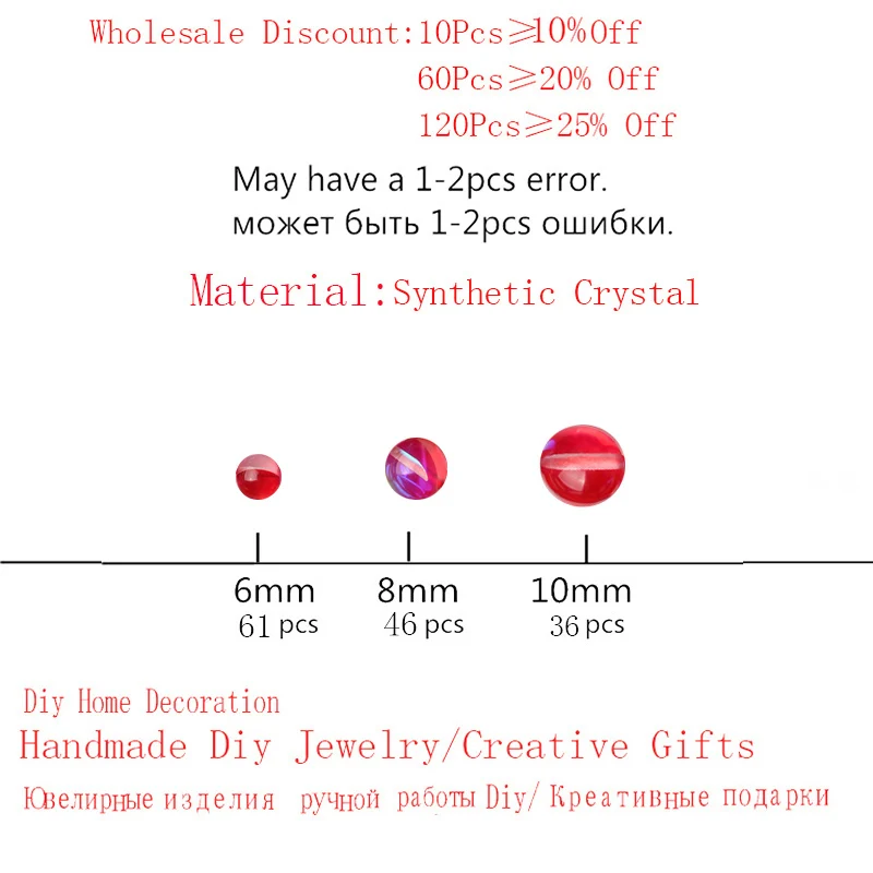 Камдоу данлен H-качественный красный гранат Австрийский Кристалл Блестящий