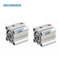 cq2b 80mm bore pneumatic iso compact cylinder smc type double acting high quality for automatic machine nbsanminse