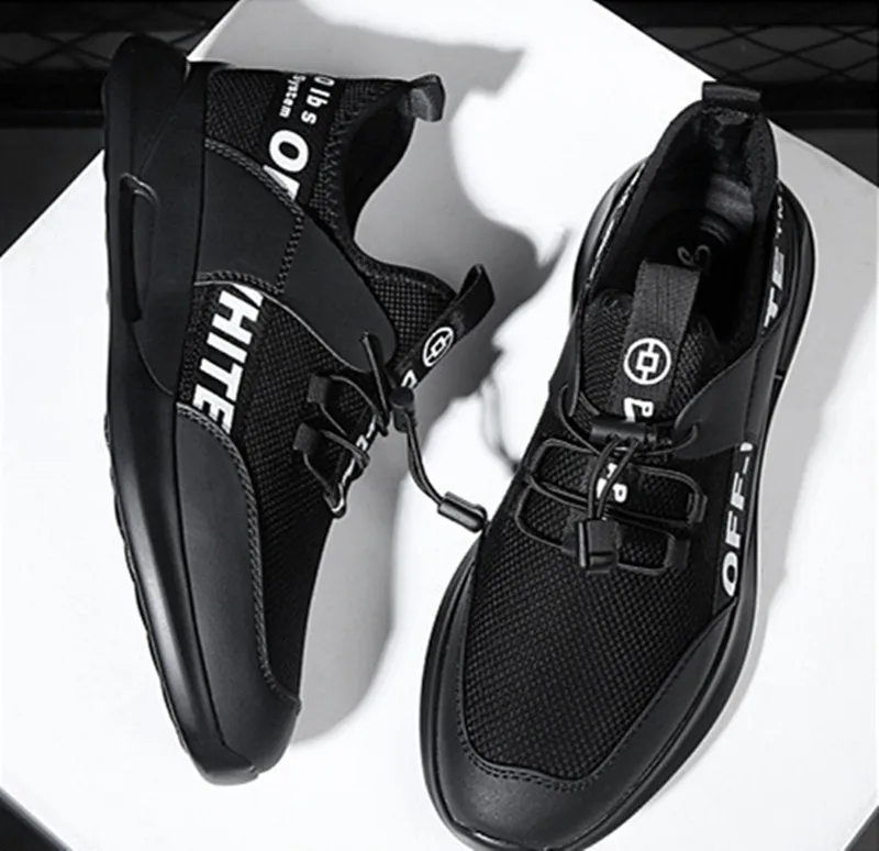 QIUJIN New Running shoes for man Summer Breathable Sneakers High Quality comfortable Outdoor Male Athletic Sport Shoes | Спорт и