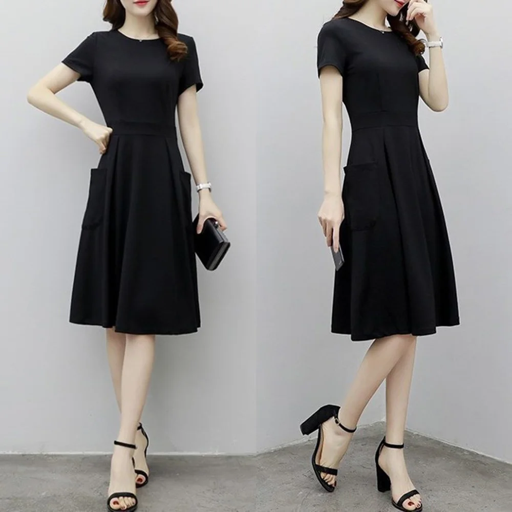 Женское платье вечернее летнее до колена элегантное вечерние повседневное