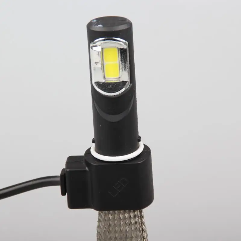 Акция! Двойной луч S7 turbo LED H4 HB2 9003 COB 32W 4000lm 6000K Автомобильная фара противотуманная