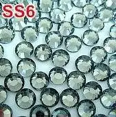 1440 шт./пакет ss6 * (1 9 2 0 мм) черный бриллиант сделай сам Модный кристалл dmc изделия со
