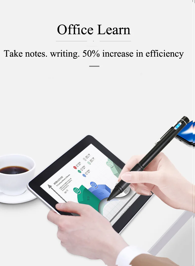 Inpher K820 caneta Стилус для iPad apple карандаш для Android и IOS емкостный экран универсальный планшет телефон стилус