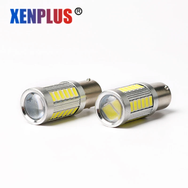 Xenplus 4 шт. 1156 BA15s P21W 33SMD 5730 Светодиодная Автомобильная задняя сигнальная Поворотная