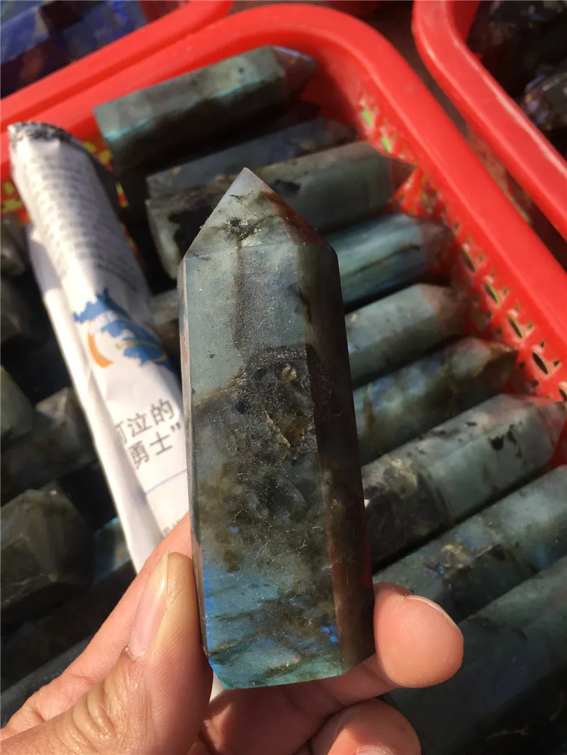 1 кг искусственные Исцеляющие кристаллы минеральная палочка лунный камень для