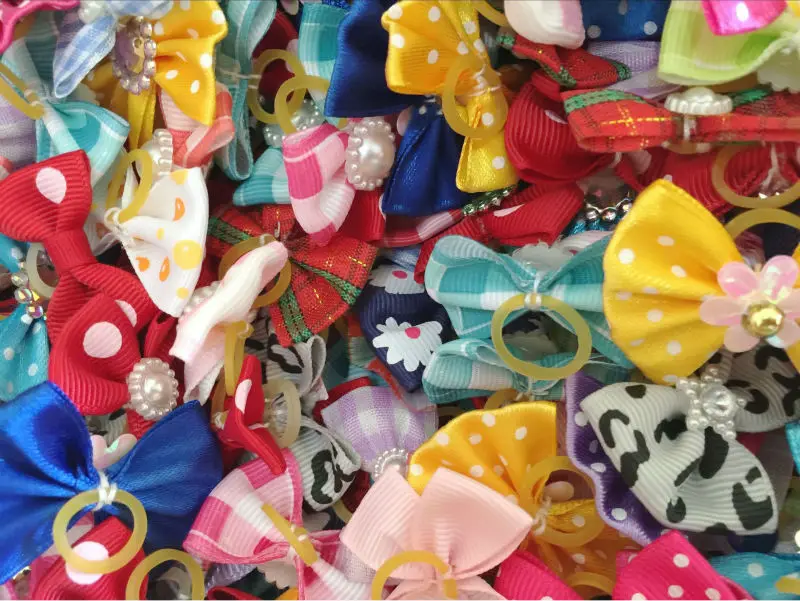 1000 шт./лот оптовая продажа новая собака луки домашние милый подарок для отдыха pet