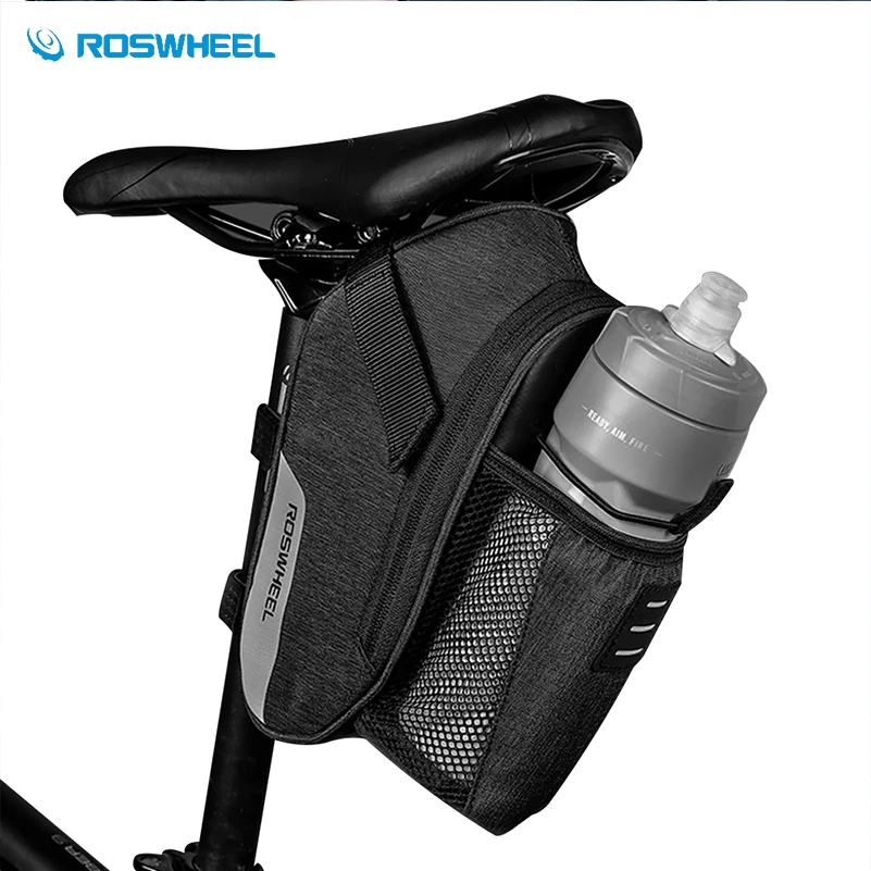 ROSWHEEL 1.8L Портативный велосипедная подседельная сумка Водонепроницаемый