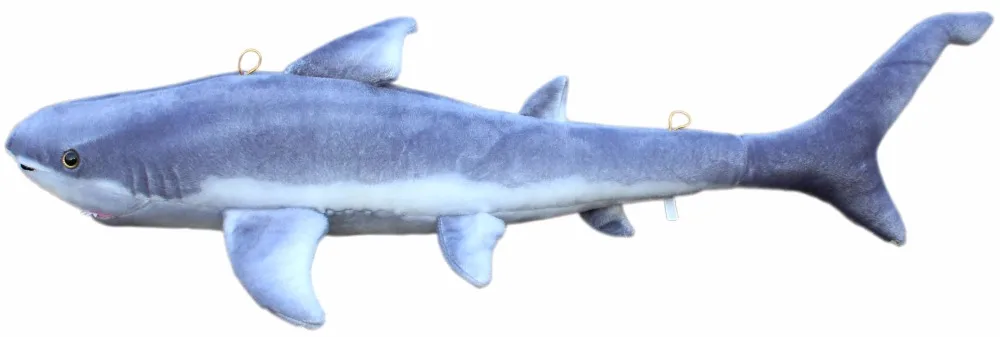 JESONN реалистичные мягкие морские животные плюшевые большие акулы игрушки для