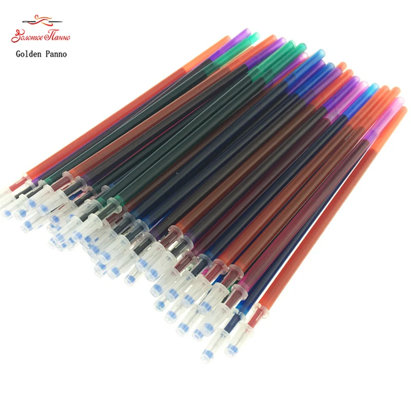 

10PCS/1 lot good quality cross stitch tools pen refills water-based ink 0.7cm and random colours