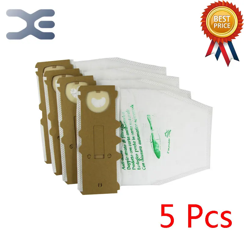 5 шт. для Vorwerk VK/FP/KOBOLD130/131 тряпичный мешок аксессуары пылесоса пылесборник мешки