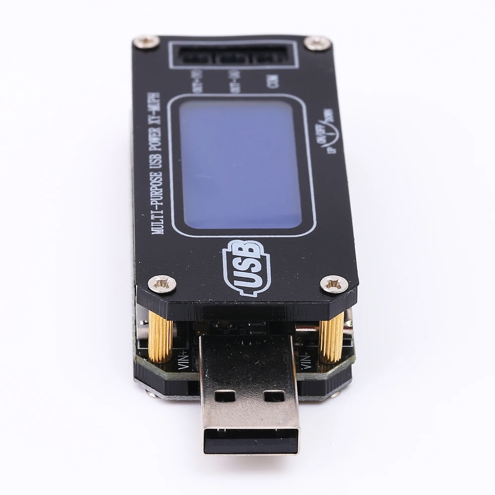 DC-DC USB повышающий/понижающий модуль питания Регулируемый повышающий понижающий преобразователь ЖК-Вольтметр Амперметр тестер емкости батареи
