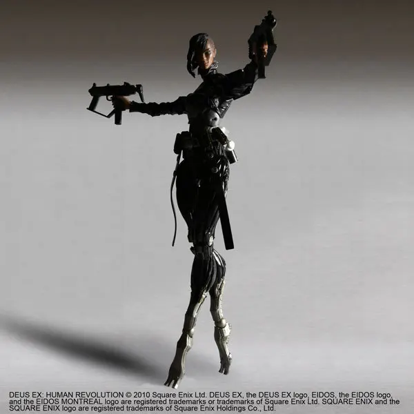 Бесплатная доставка Deus EX: человеческая революция Елена Федорова ПВХ фигурки
