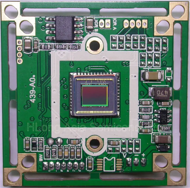 3.7mm LEN Panasonic HD 1/3&quot CCD image sensor + HD8050 CCTV camera module PCB board with 3PIN wires | Безопасность и защита