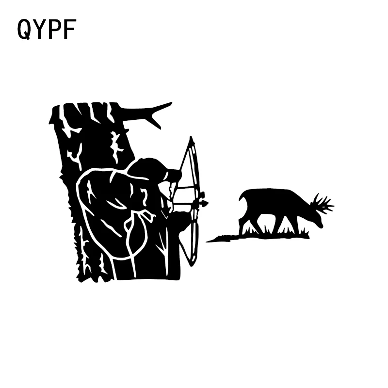 QYPF 17 1*10 8 см таинственный уличный охотничий декор для стрельбы из лука виниловые