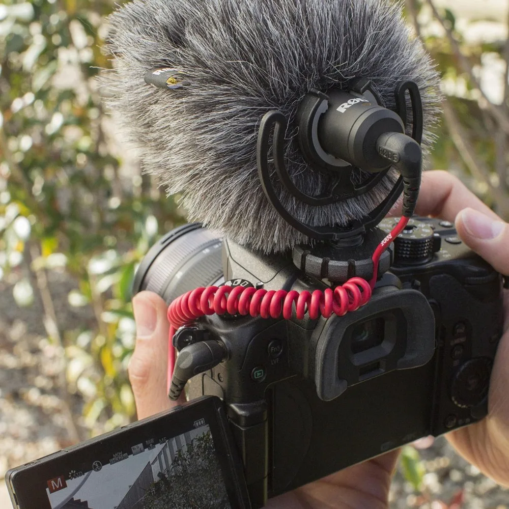 Rode VideoMicro микрофон для записи интервью с Deadcat Canon Nikon DSLR камера iPhone Zhiyun Dji