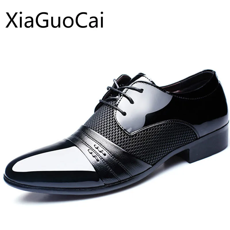 Plus Size 45, 46, 47 Summer Mens Casual Shoes Pointed Toe Male Flat Casual Shoes Lace Up Cheap Flat Leather Sneakers for Boys
