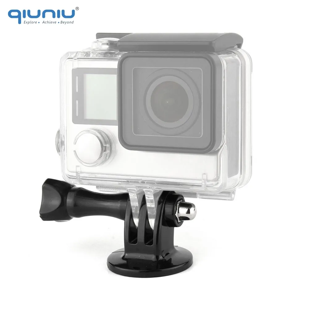 Адаптер для штатива QIUNIU 1/4 с винтом большого пальца GoPro Hero 6/5/4/3 +/3/2 SJCAM Xiaomi Yi