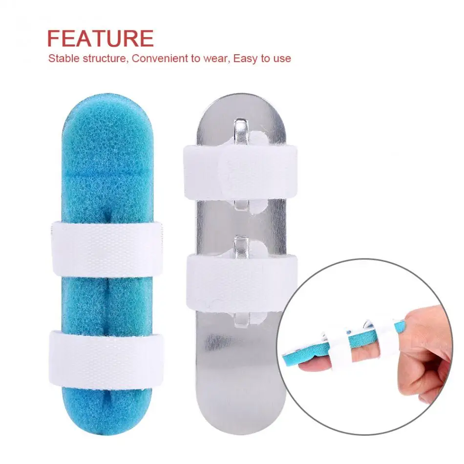 3 размера коррекция деформации пальчиковой лягушки|support brace|brace supportaluminum finger splint |