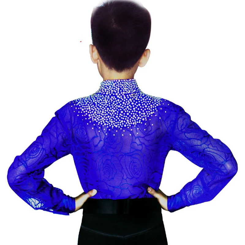 Новинка одежда для латиноамериканских танцев мальчиков Детские костюмы