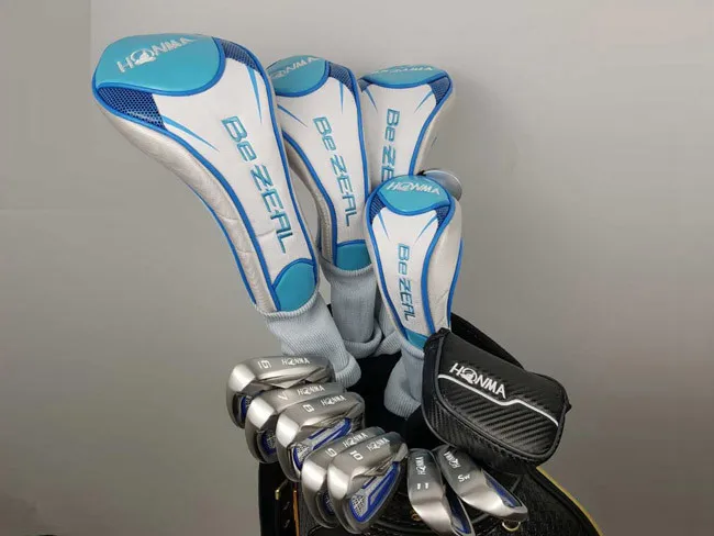 Honma BeZEAL 525 Golf полный комплект для женщин гольф клубов Драйв + Fairway Woods Hybrid утюги