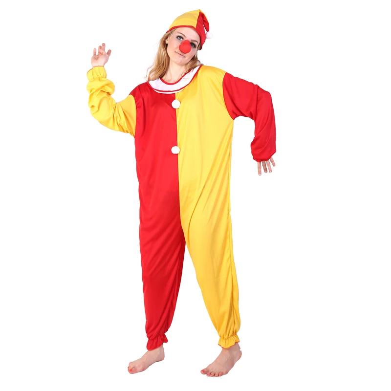 Cosplay Anime Women Circus Magic Show Clown Costume Christmas Adult Womens Variety Funny Party Jumpsuit Halloween Accessories |