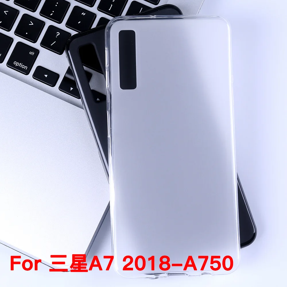 For Samsung A7 2018 Inner and Outer Grinding Mobile Phone Protective Shell TPU Pudding Set Material |
