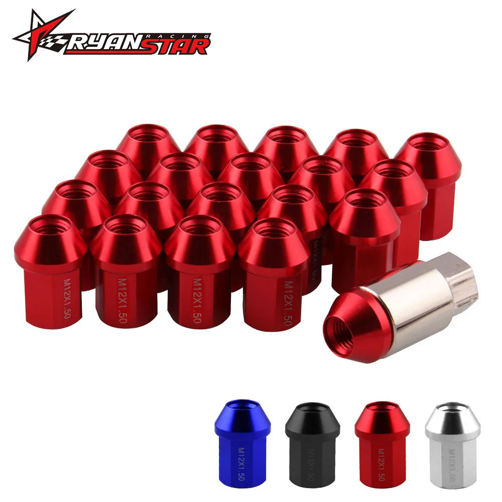 Ryanstar Racing 35 мм замок на каблуке автоматические гайки 12x1 25 м/12x м комплект для Honda Civic