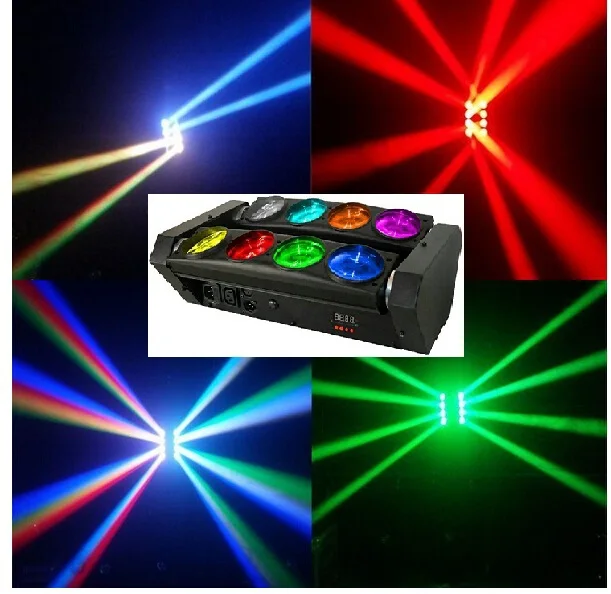 4 шт./партия светодиодный прожектор с движущейся головкой в 1 8x10 Вт|projector light|lighted