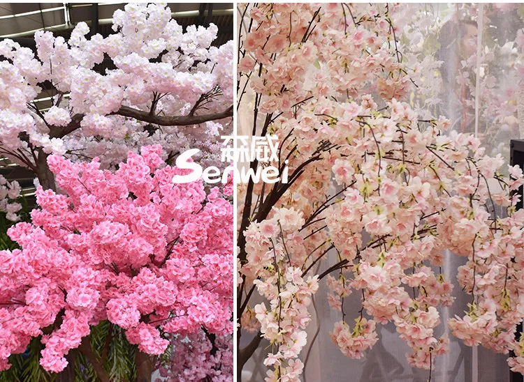 Имитация cherry blossom филиал Свадебная вечеринка cherry blossom studio украшения дома cherry blossom дерево-арка цветок