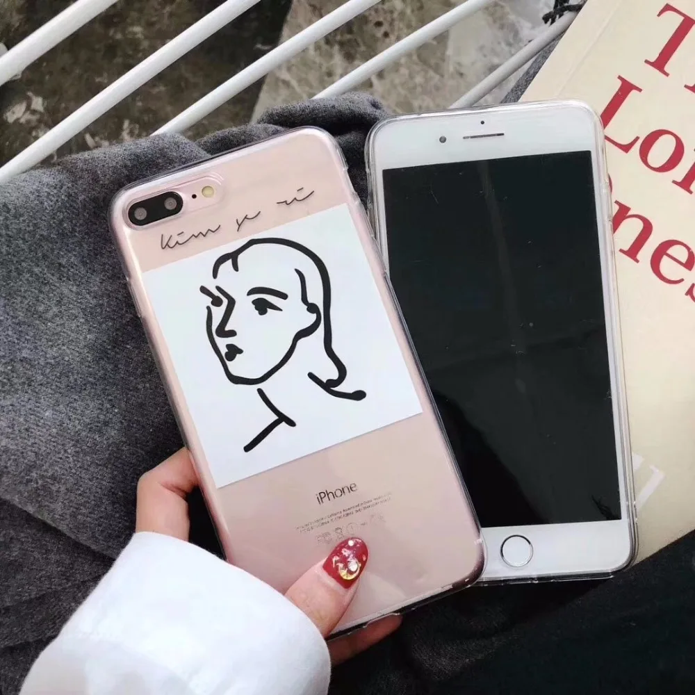 Абстрактный Книги по искусству телефон чехол для iphone х 6 S 7 8 плюс Милые C Ун пары